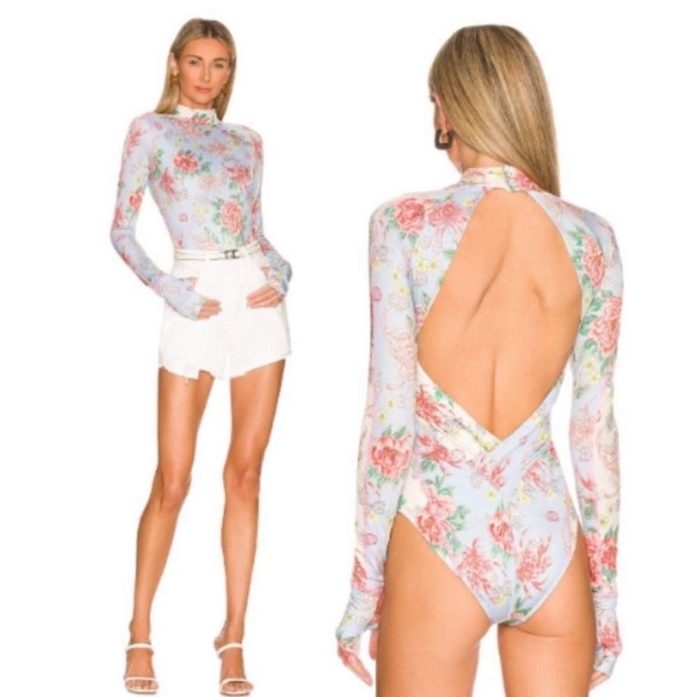 Floral Long Sleeve Bodysuit